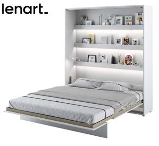 Vægseng hvid mat 180x200 Bed Concept BC-13