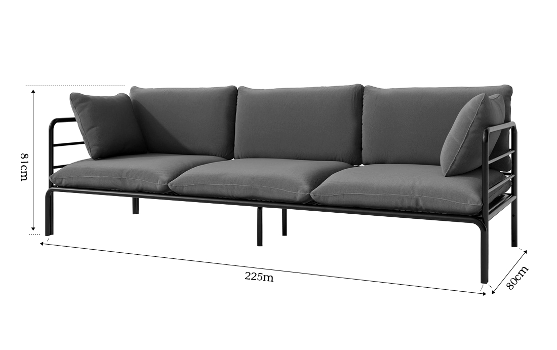 3-personers sofa Venedig